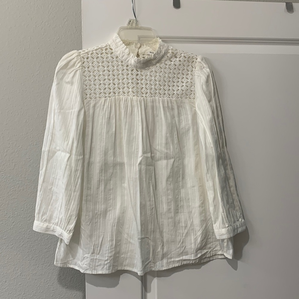 White blouse from the Gap